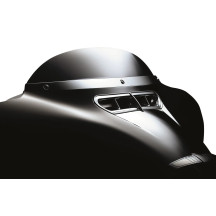 Moldura de carenado/parabrisas de acero — Cromado