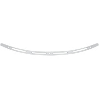 Stainless Steel Windshield Trim — Chrome polished, for Harley-Davidson fairings