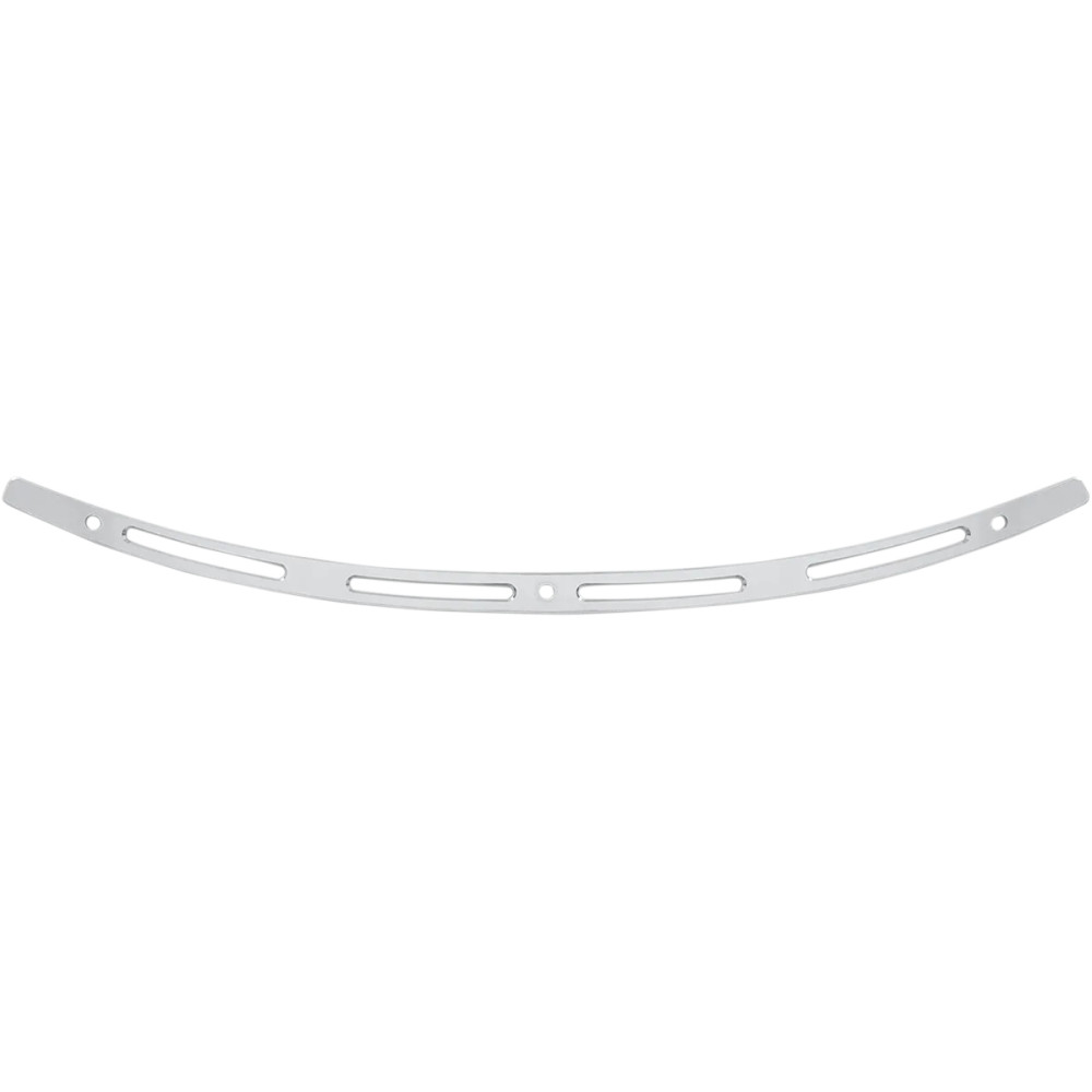 Stainless Steel Windshield Trim — Chrome polished, for Harley-Davidson fairings