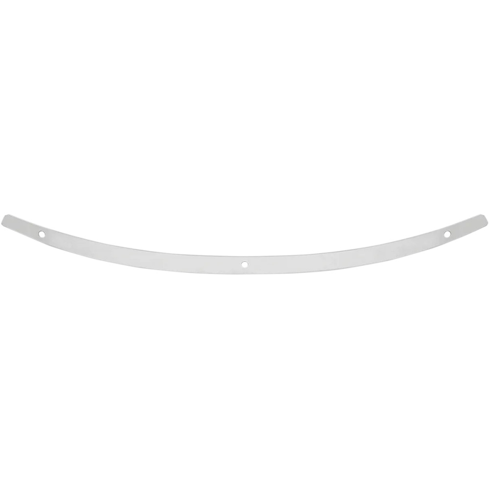 Stainless Steel Windshield Trim — Polished Chrome