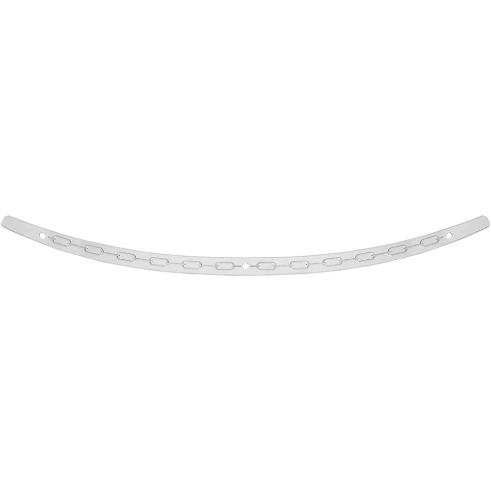 Stainless Steel Windshield Trim — Polished Chrome