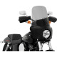 Road Warrior Windshield — 43 cm (17"), Black Smoke
