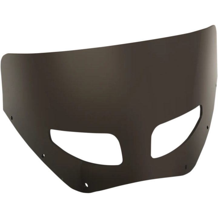 Pantalla Road Warrior — 23 cm (9"), negro ahumado oscuro