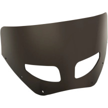 Pantalla Road Warrior — 23 cm (9"), negro ahumado oscuro