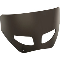 Road Warrior Windshield — 9" (23 cm), Dark Black Smoke