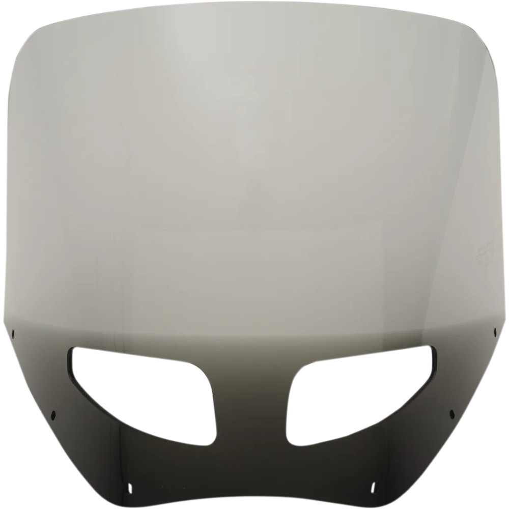 Parabrisas Road Warrior — altura 33 cm (13"), negro, ahumado