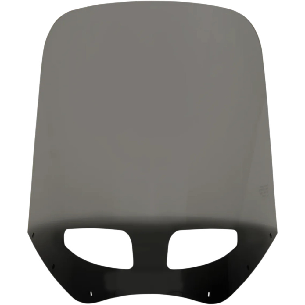 Road Warrior Windshield — 43 cm (17"), Black Smoke