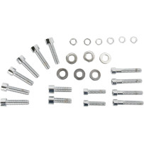 Transmission Side Cover Bolt Kit — socket-head, chrome