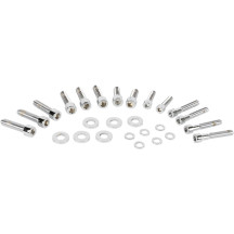 Transmission Side Cover Bolt Kit — socket-head, chrome