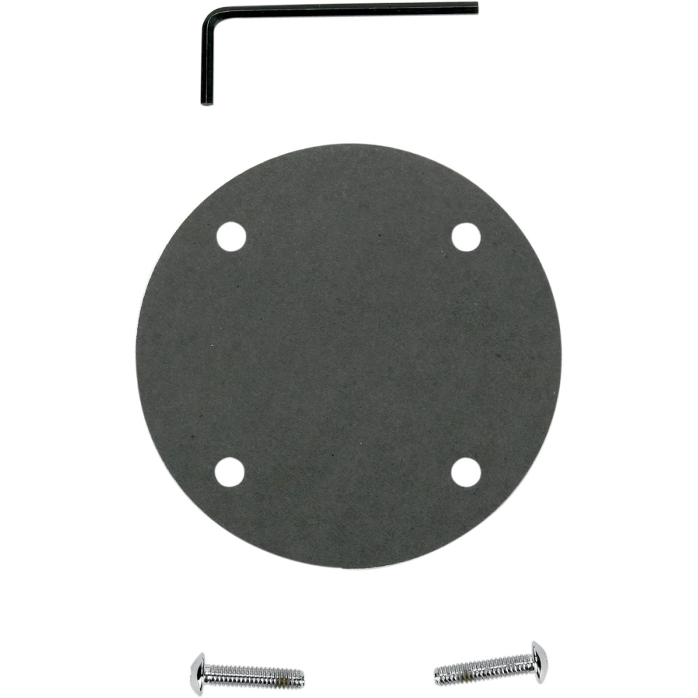 Timing Cover Bolt Kit — Chrome, Polished, Steel