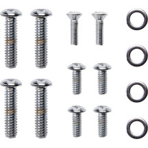 Handlebar Lever Switch Housing Master Cylinder Fastener — Handlebar lever mount, master cylinder, switch housing