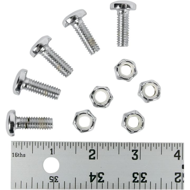 Kit de rotor a cubo para freno de disco — rosca 5/16-18, 22.2 mm (7/8"), plateado