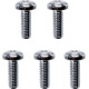 Kit de rotor a cubo para freno de disco — rosca 5/16-18, 22.2 mm (7/8 in), plateado