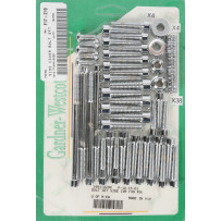 Side Cover Bolt Kit — Chrome