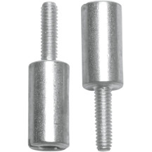 Ignition Cover Timer Stud Kit — Silver