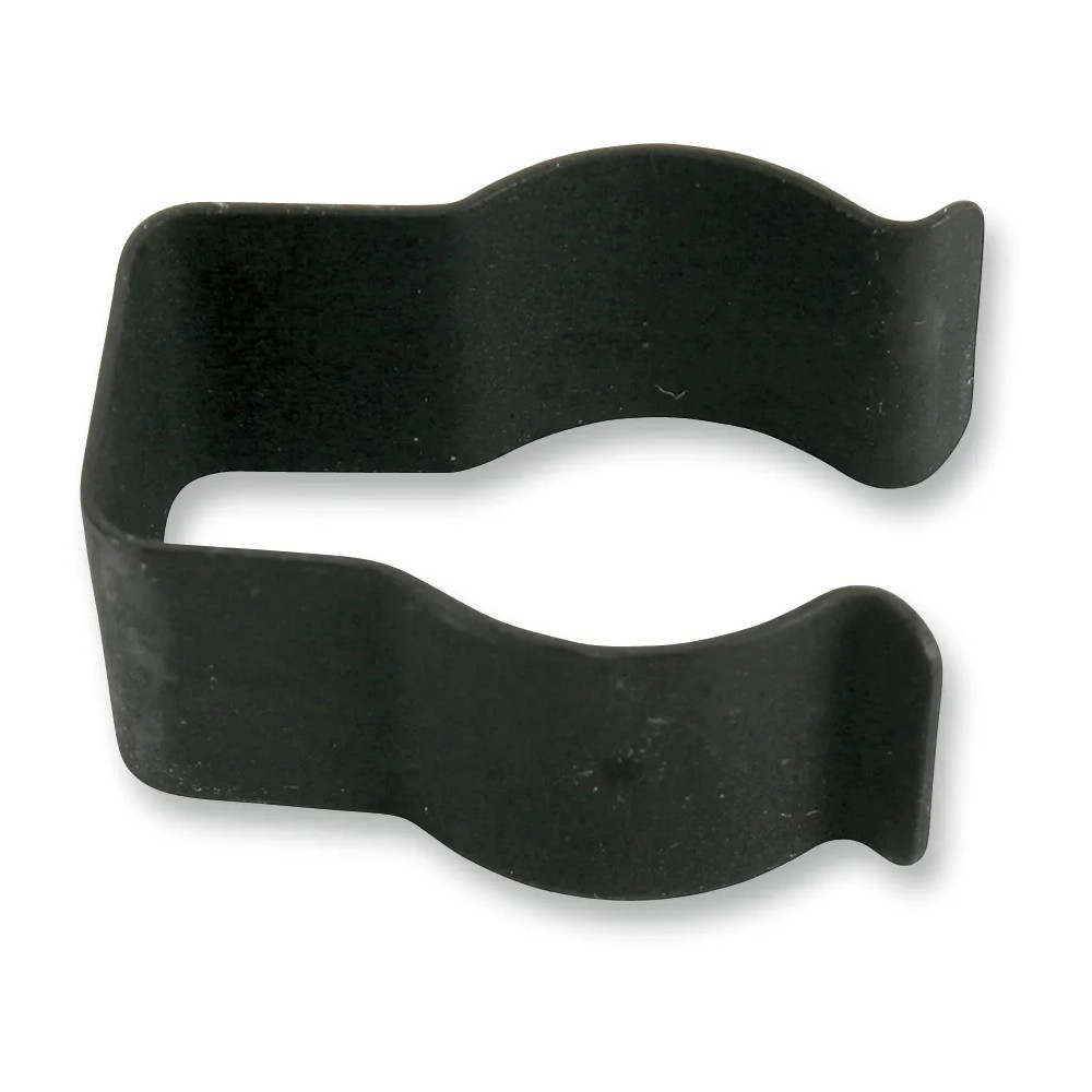 Wire/Cable Clip — Black, Parkerized