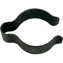 Wire/Cable Clip — Black, Parkerized, 2450-1