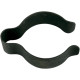 Clip de cable — negro, parkerizado, 2450-1