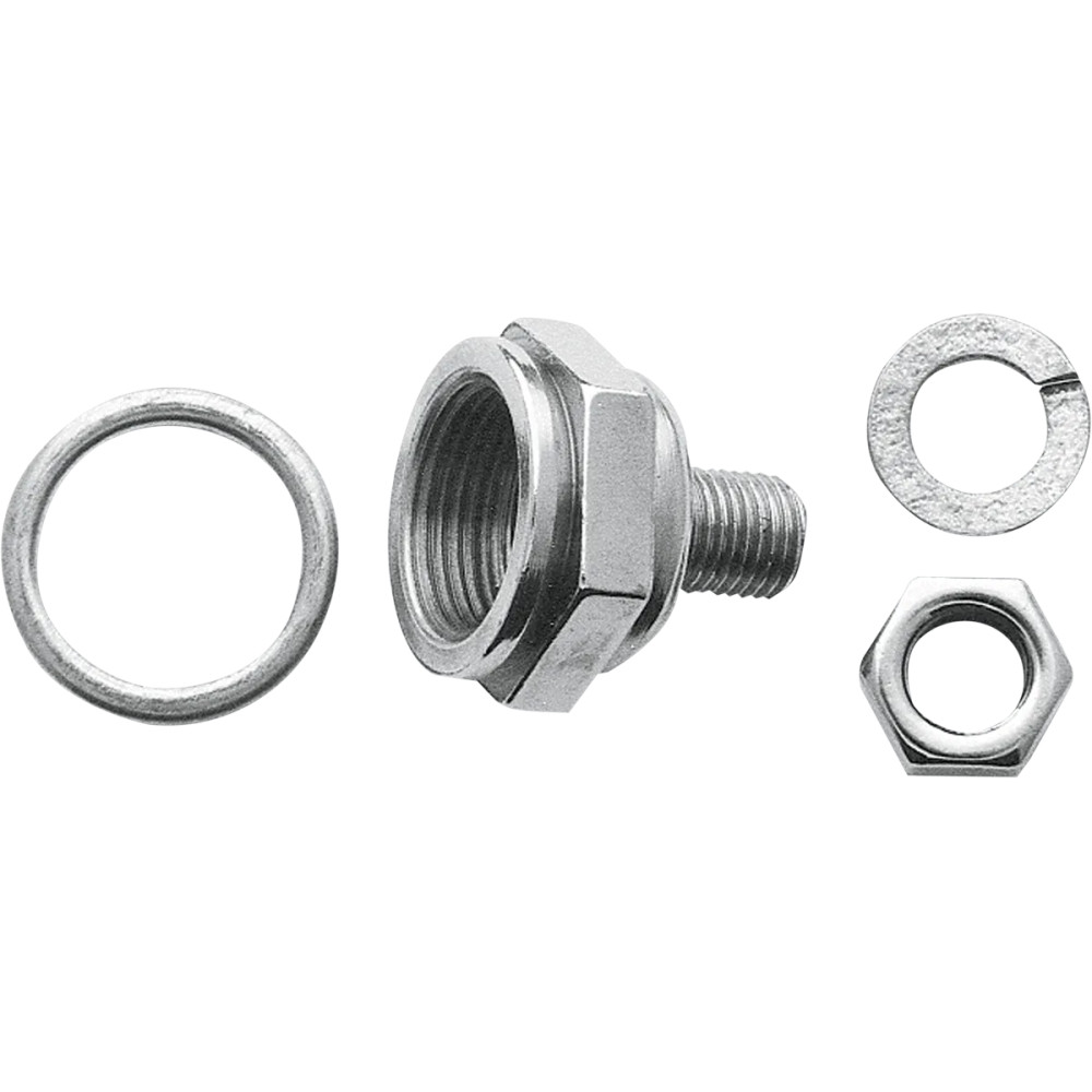 Carburetor Bowl Lock Nut Kit — carburetor, cadmium plated