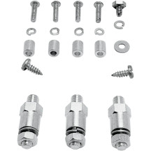 Dash Plate Mounting Kit — Silver, Dash Plate