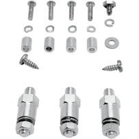 Dash Plate Mounting Kit — Silver, Dash Plate