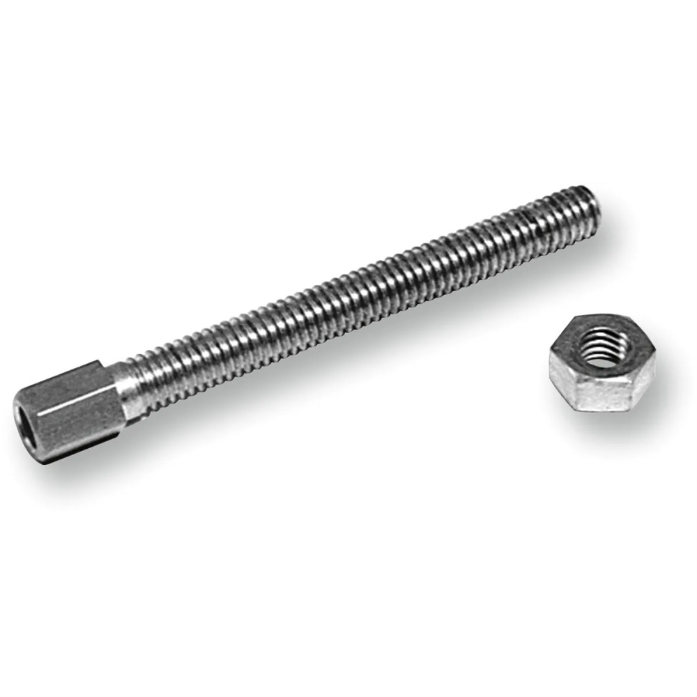 Front Brake Cable Adjuster — Front Brake Cable, Silver