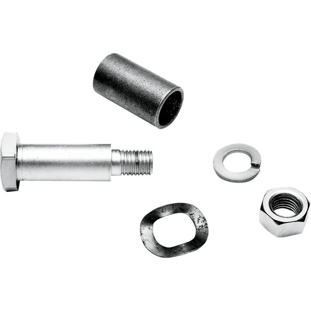 Shifter Lever Stud and Bushing Kit — Silver, Steel