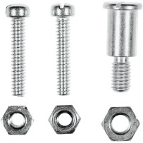 Clutch and Brake Lever Pivot Screw Kit — Shoulder (Pivot), Cadmium plated