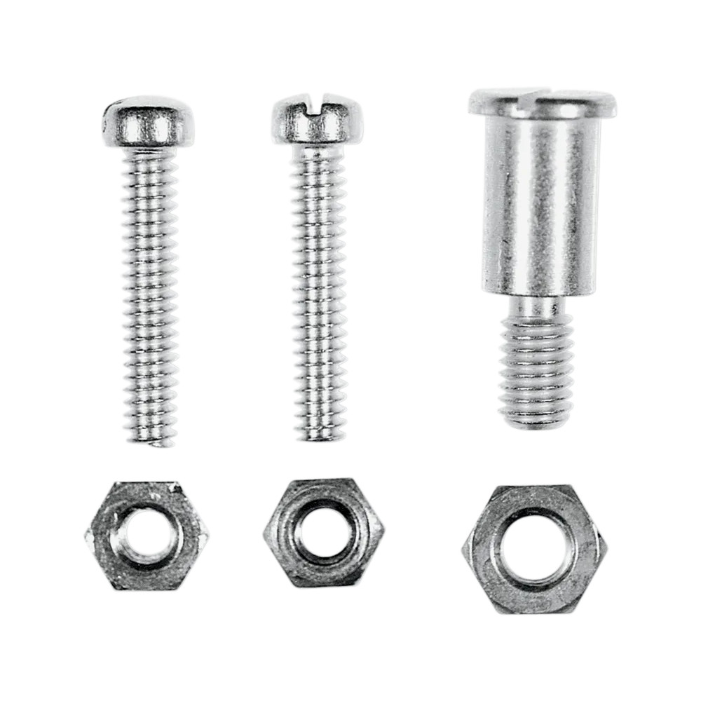 Clutch and Brake Lever Pivot Screw Kit — Shoulder (Pivot), Cadmium plated