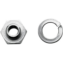 Tuerca de bloqueo del vástago del sillín — Para vástago del sillín, Chapado en cadmio