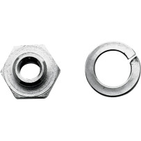 Tuerca de bloqueo del vástago del sillín — Para vástago del sillín, Chapado en cadmio