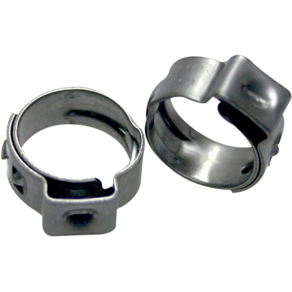 Stepless® Ear Clamps for Fuel System — 3/16" ID fuel line, 10 pack