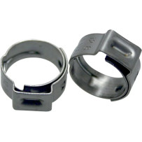 Stepless® Ear Clamps for Fuel System — 1/4" ID, 5/16" ID, 10 Pack