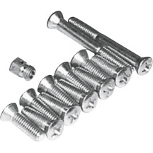 Transmission Top Cover Screw Kit — Cadmium plated, silver