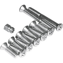 Transmission Top Cover Screw Kit — Cadmium plated, silver