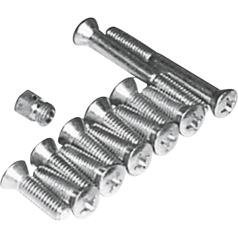 Transmission Top Cover Screw Kit — Cadmium plated, silver