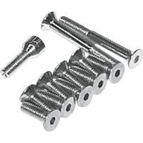 Transmission Top Cover Screw Kit — Chrome
