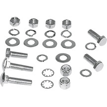 Transmission Mount Hardware Kit — Chrome