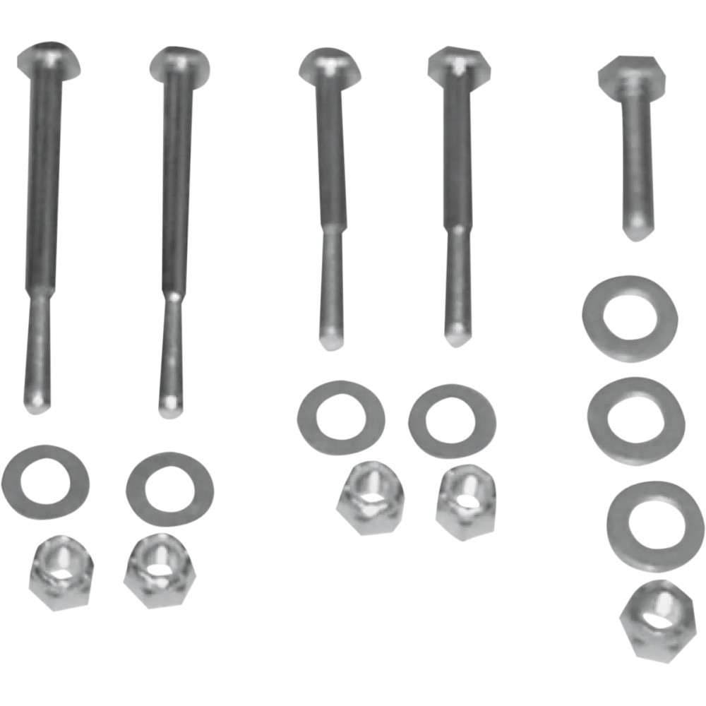 Upper and Lower Motor Mount Hardware — Upper/Lower, cadmium plated