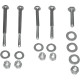 Herrajes para soportes del motor superior e inferior — superior e inferior, recubierto de cadmio