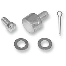 Linkert/Bendix Carburetor Throttle Lever Wire Block Kit — Cadmium plated