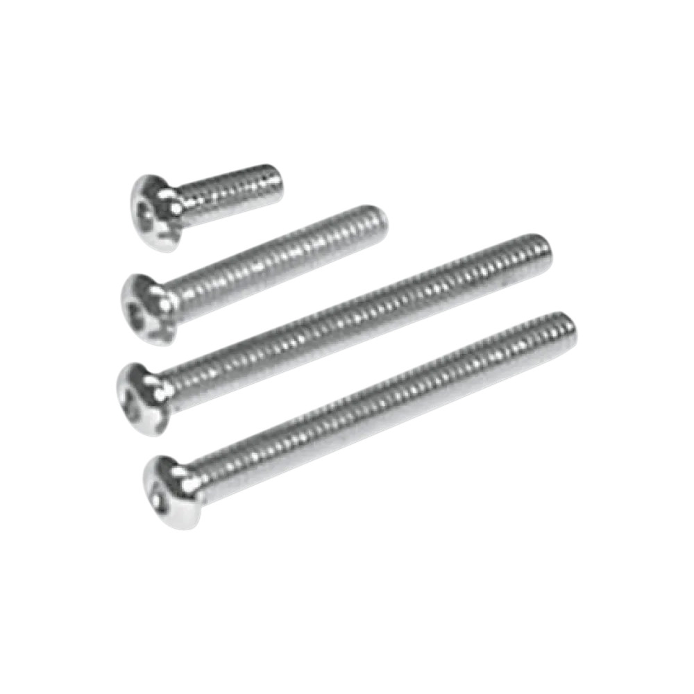 FX Dash Mounting Hardware Kit — Chrome, Button-head