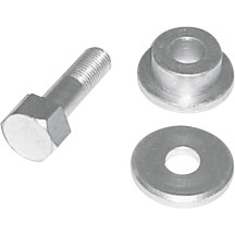 Rear Brake Pivot Bolt Kit — Shoulder (pivot), hex head, cadmium plated
