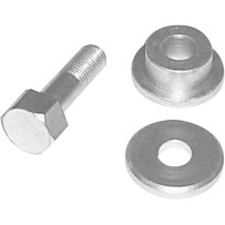 Rear Brake Pivot Bolt Kit — Shoulder (pivot), hex head, cadmium plated
