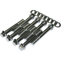 Head Bolt Kit — For Sportster, Silver, Kit