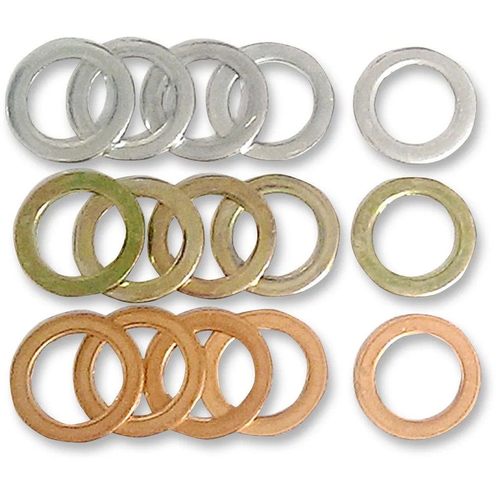 Spark Plug Indexing Washer — 5×0.40 in, 5×0.50 in, 5×0.60 in