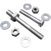 Rear Master Cylinder Mounting Kit — Silver, Hex head