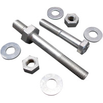 Rear Master Cylinder Mounting Kit — Silver, Hex head