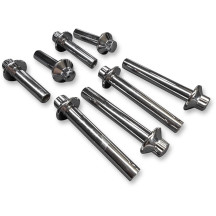 Head Bolt Set — 12-point, SAE, silver, zinc-plated