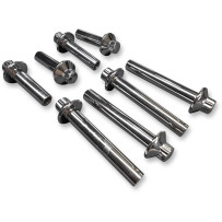 Head Bolt Set — 12-point, SAE, silver, zinc-plated
